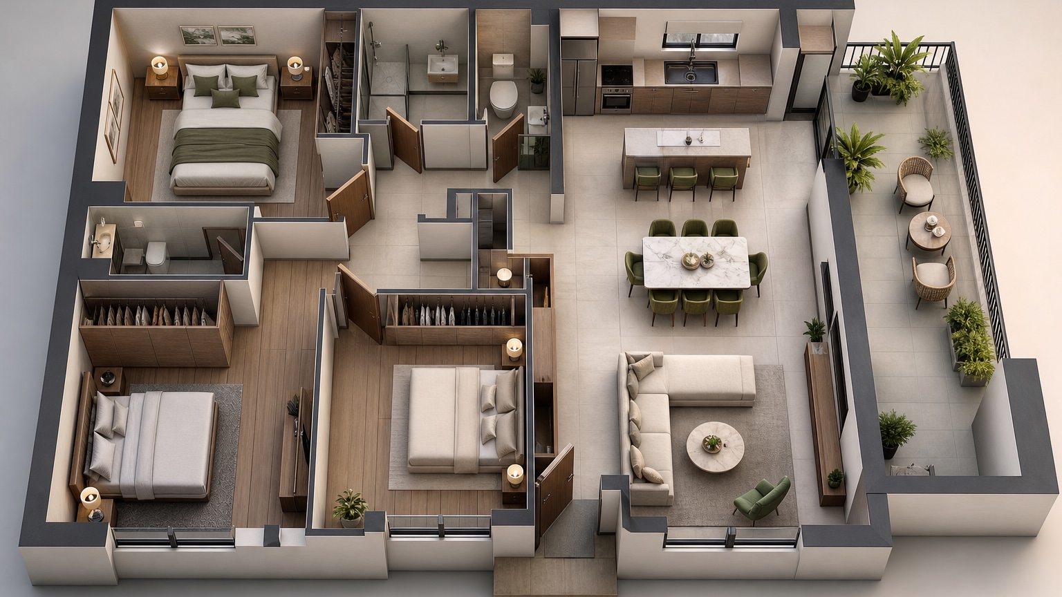 AI 2D Plan to 3D Visualization: See the Space Before It Exists concept 1