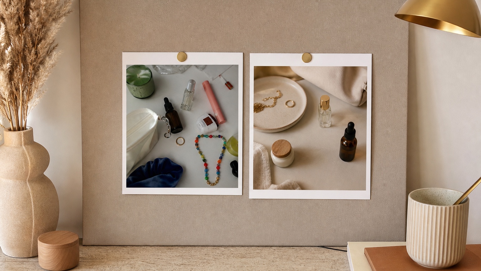 AI Aesthetic Photo Editor for Instagram-Ready Visual Styles side-by-side social variation