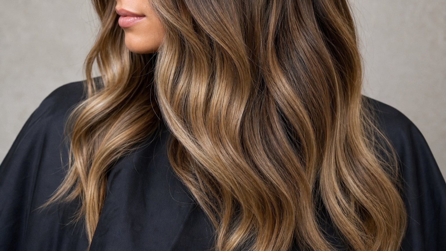 AI Balayage Simulator: Preview Highlights and Color Placement example 3