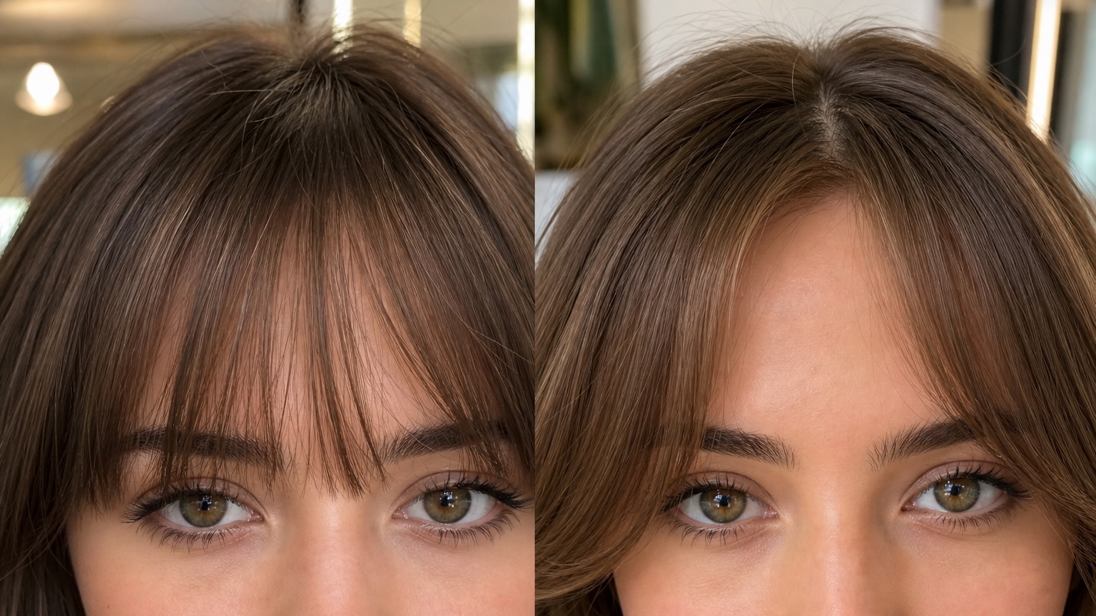 Ai Bangs Simulator split detail comparison