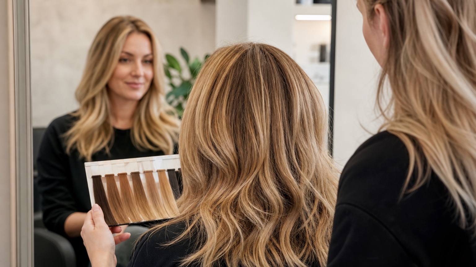 AI Blonde Hair Filter: See Blonde Shades on Your Photo example 1