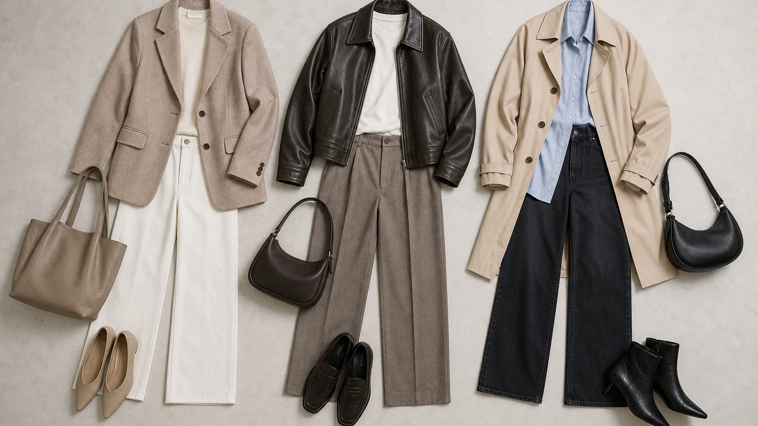 AI Capsule Wardrobe Generator: Visualize Mix-and-Match Outfits split detail comparison