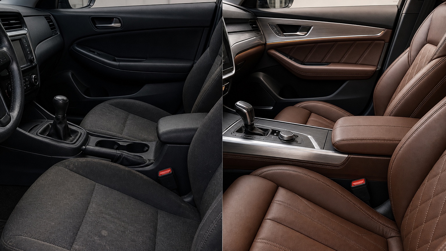 AI Car Interior Design: Visualize Cabin Materials, Colors, and Trim Ideas concept 3