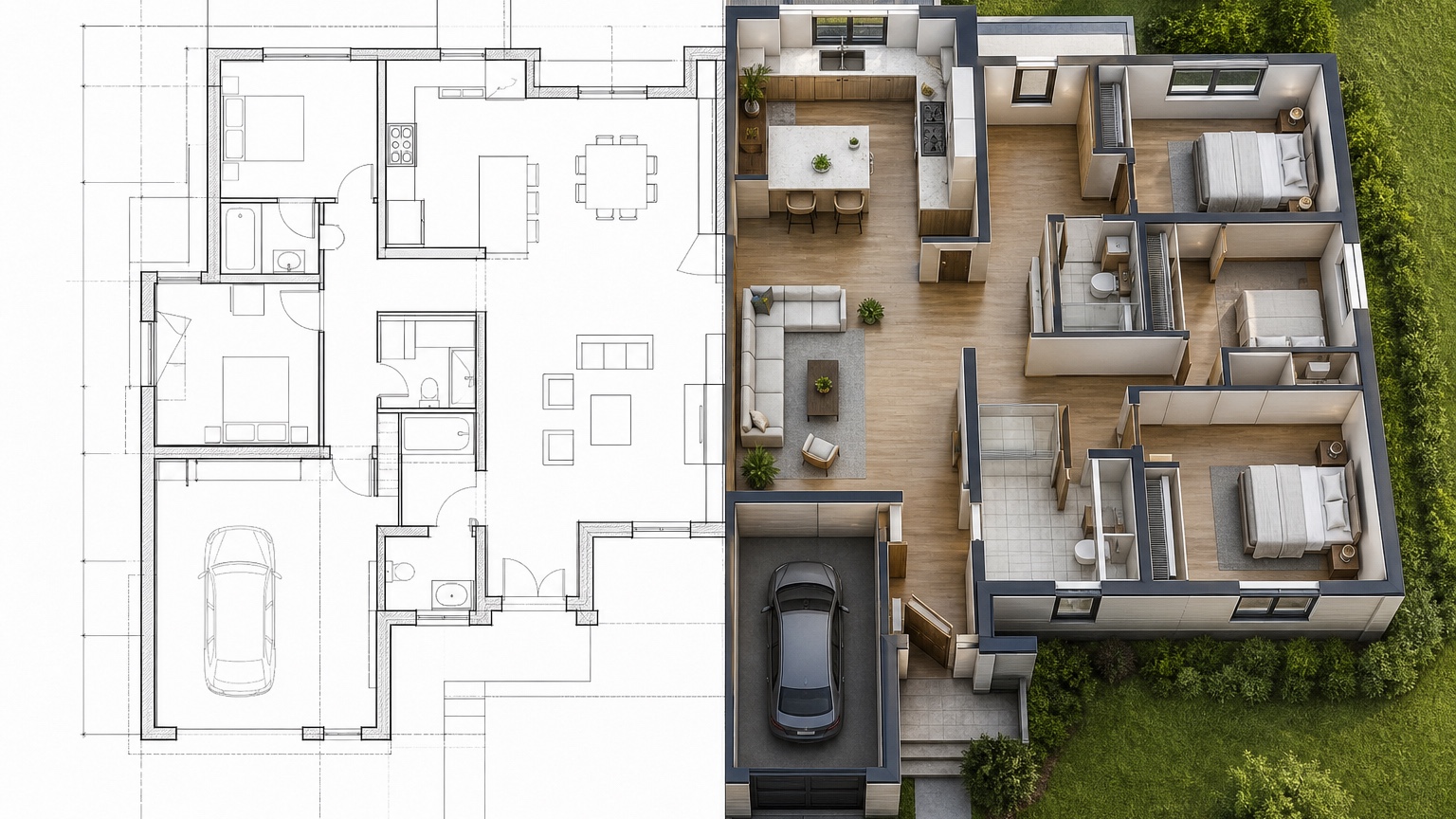 AI Construction Plan Visualization for Client Approvals concept 3
