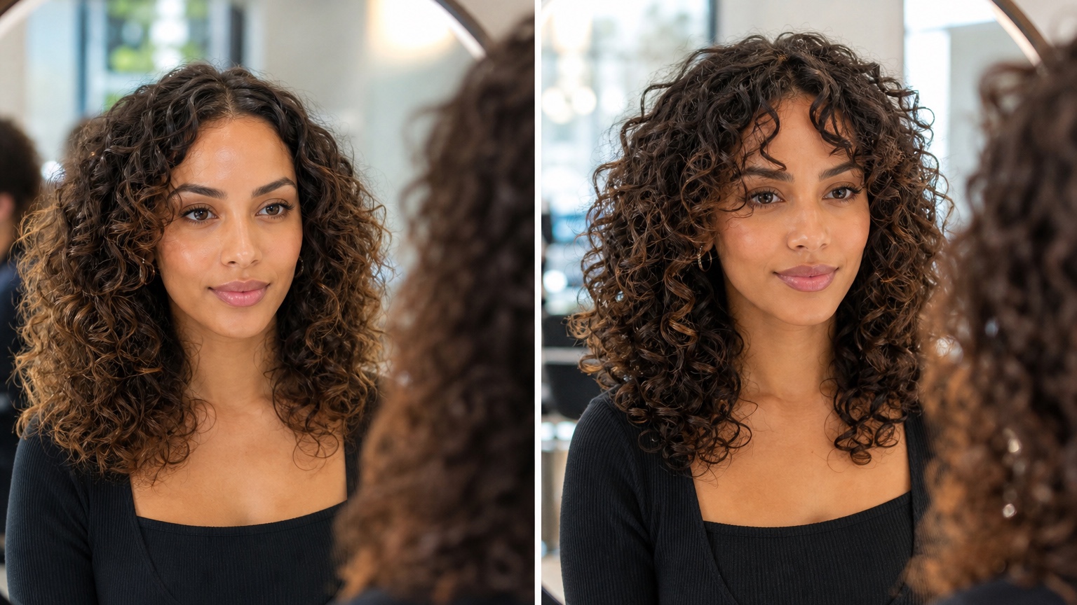 AI Curly Hairstyle Try-On for Volume, Shape, and Length Ideas example 3