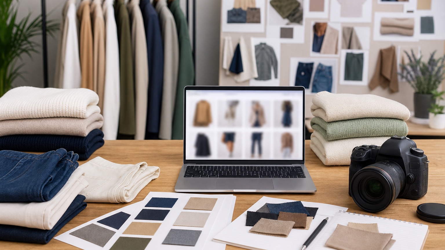 AI Ecommerce Clothing Photos for Small Fashion Stores finished concept