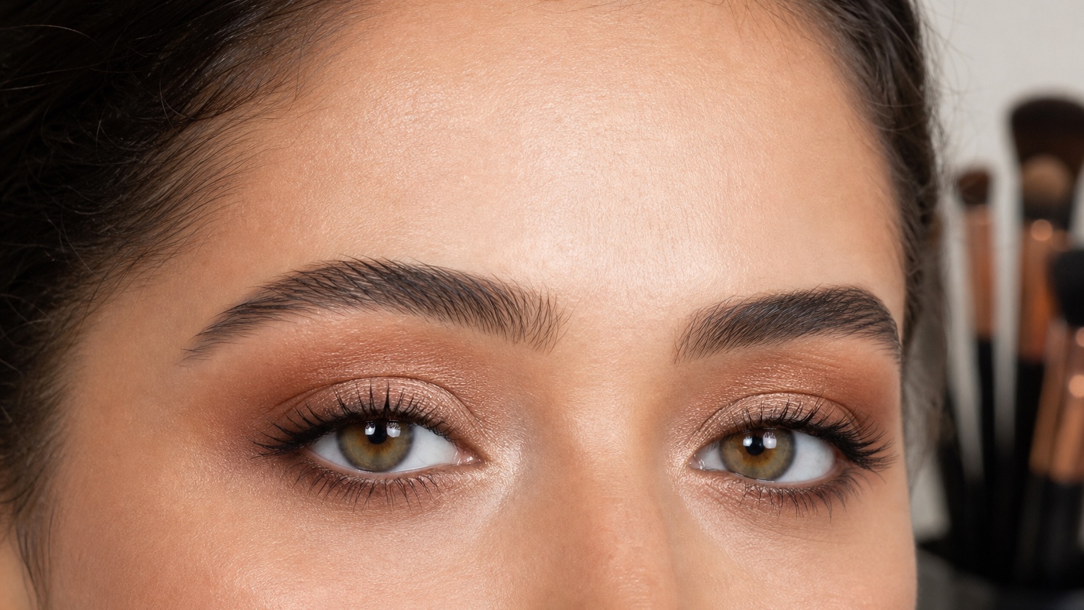 AI Eyeshadow Try-On: Test Eye Looks Before Buying Products finished makeup concept
