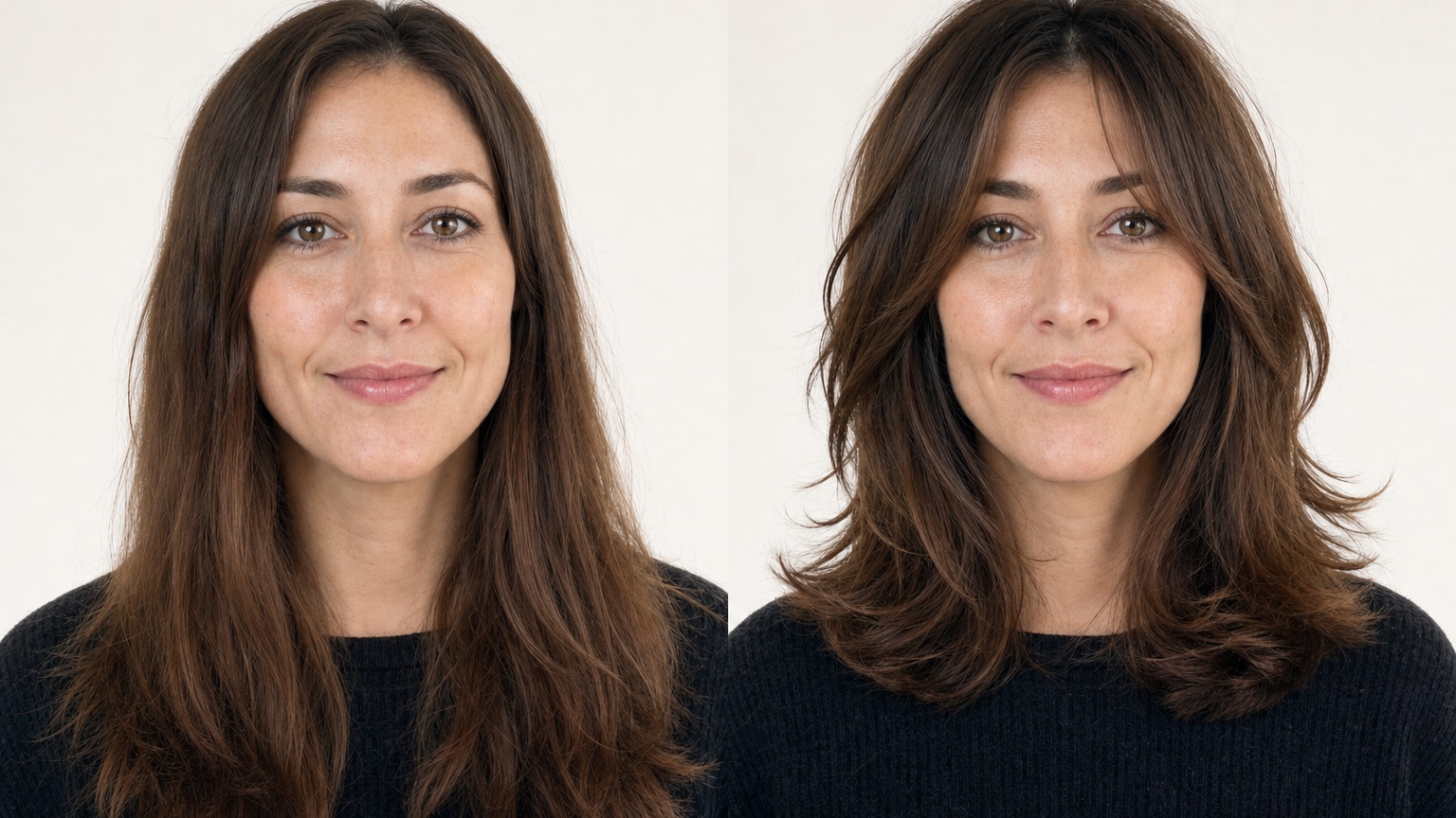 AI Face Shape Hairstyle Ideas: Find Cuts That Suit You side-by-side comparison