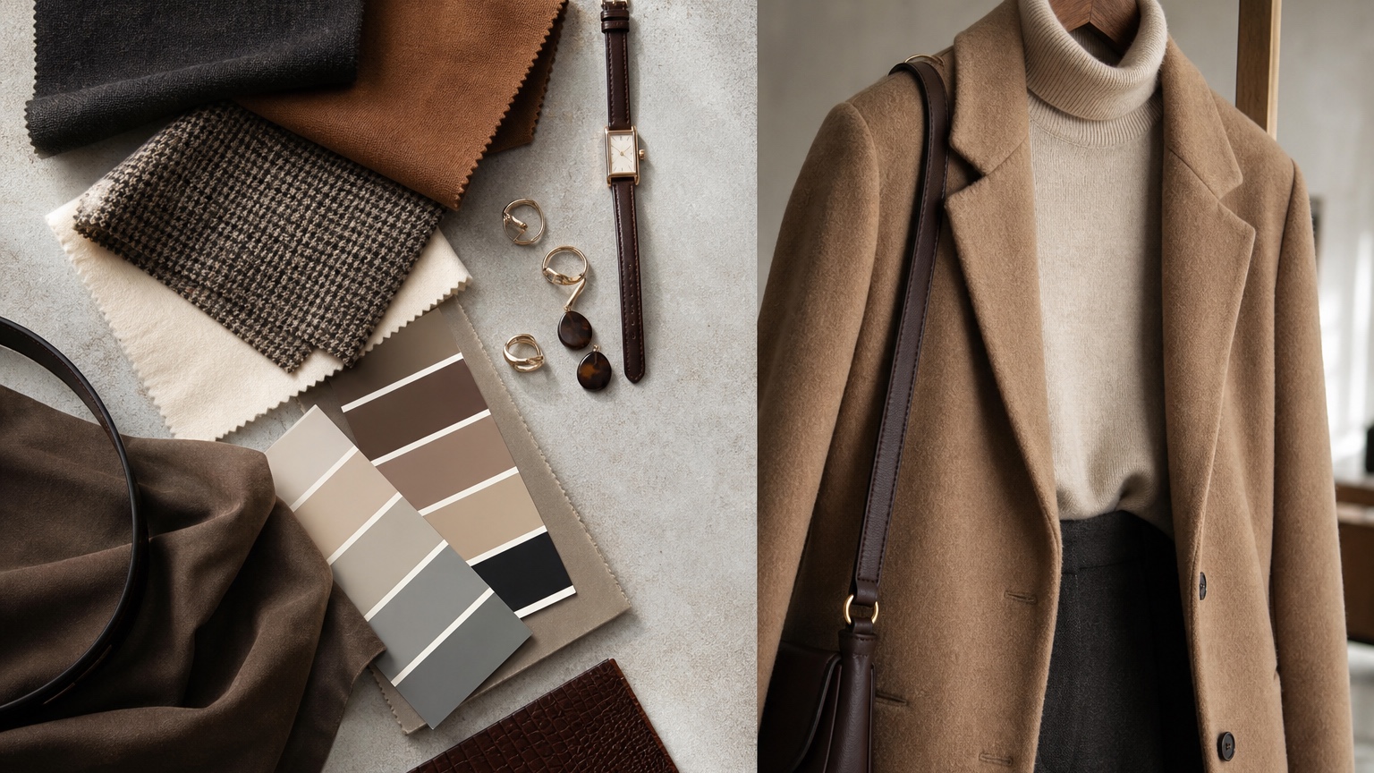 ai fashion model generator detail and styling board