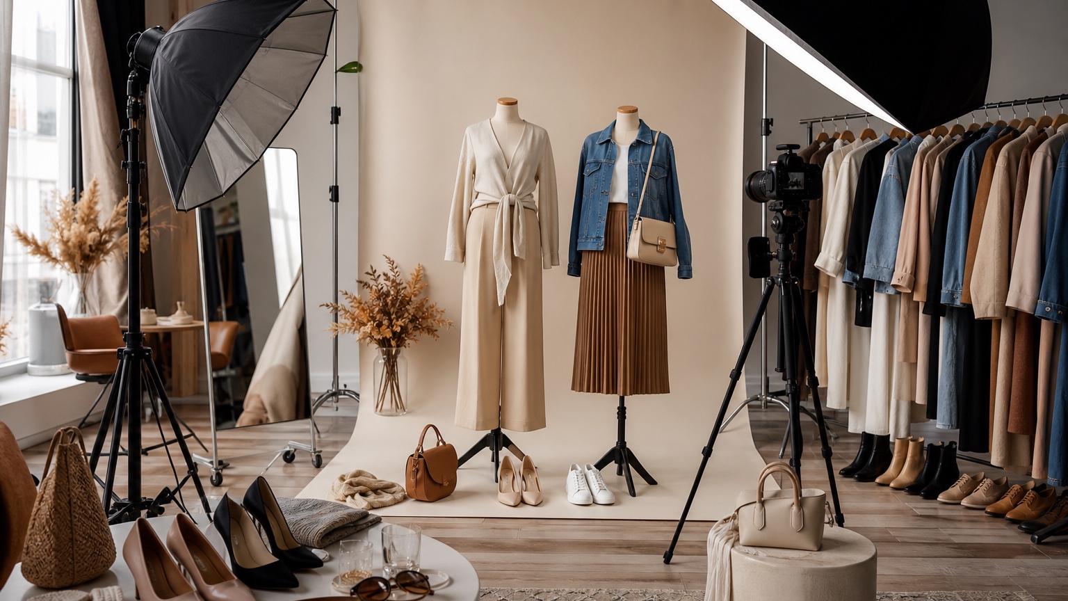 AI Fashion Photoshoot Ideas Without a Studio finished concept