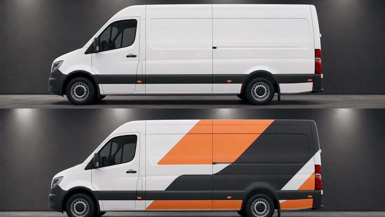 AI Fleet Vehicle Wrap Ideas for Service Businesses source planning view