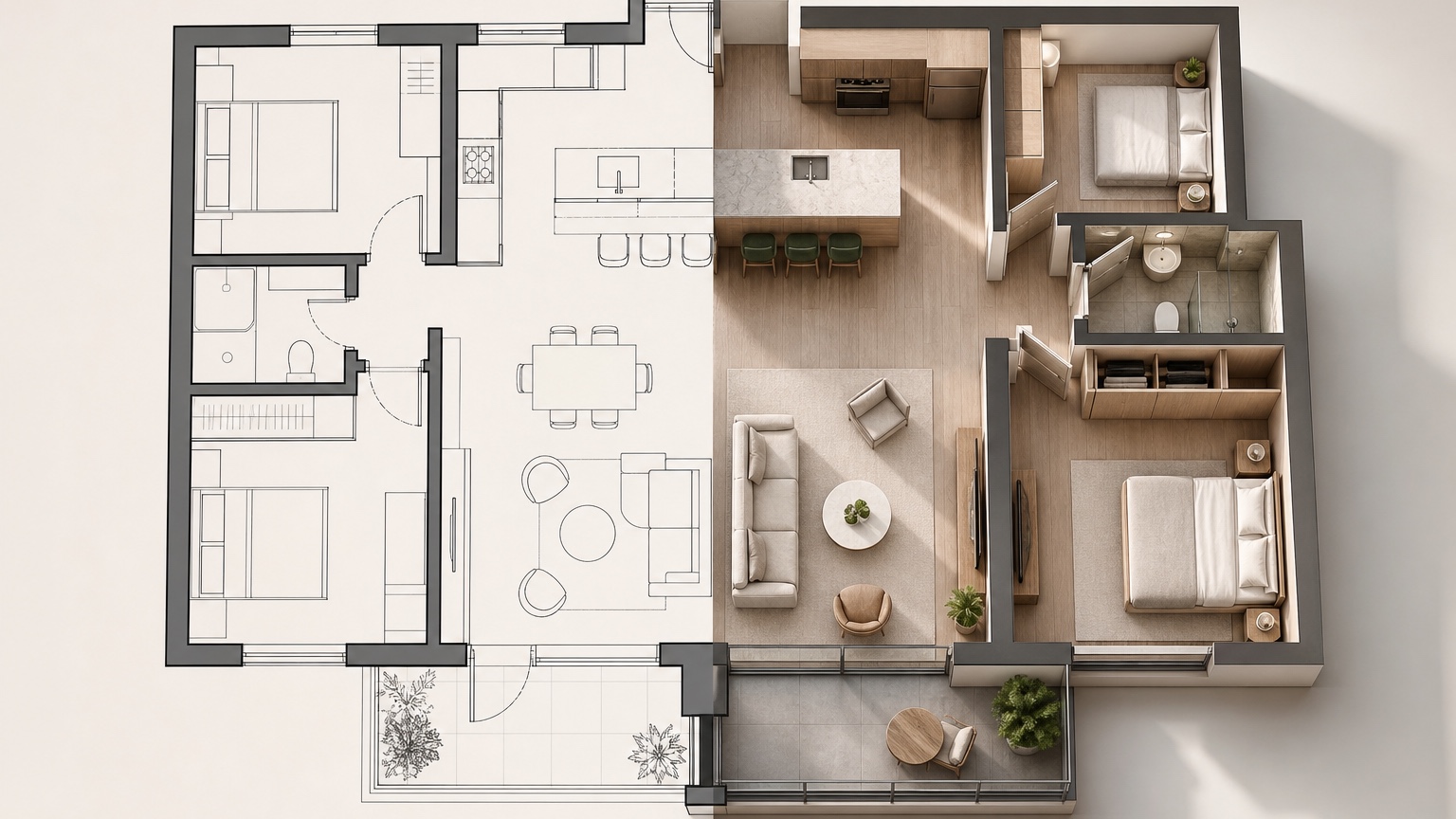 AI Floor Plan Design Ideas for Renovations and New Builds concept 3