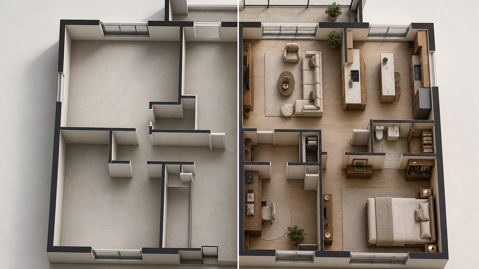 ai floor plan with furniture prompt history review board for constraints and next steps