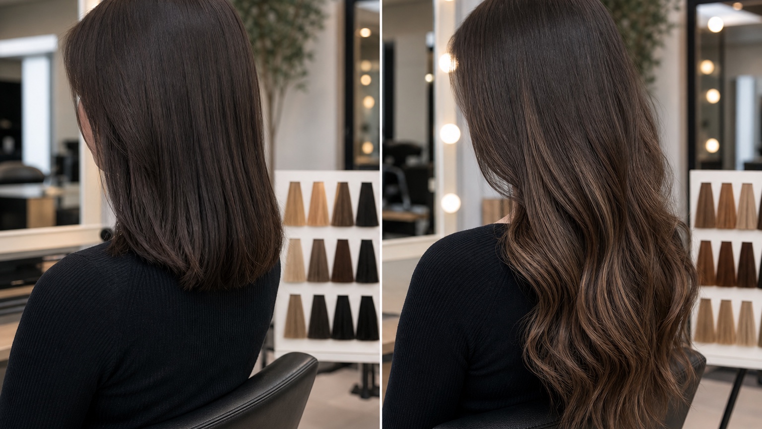 AI Hair Extension Try-On: Preview Length and Volume Before Booking example 3