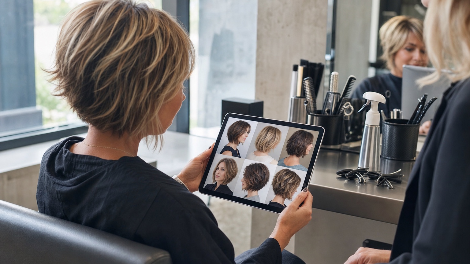 Ai Haircut Simulator finished result