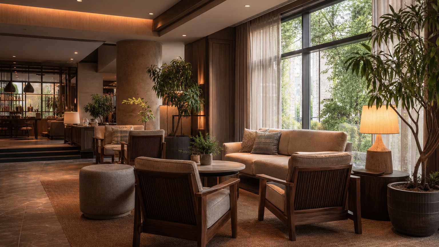 AI Hotel Photo Editor for Boutique Hospitality Marketing concept 3