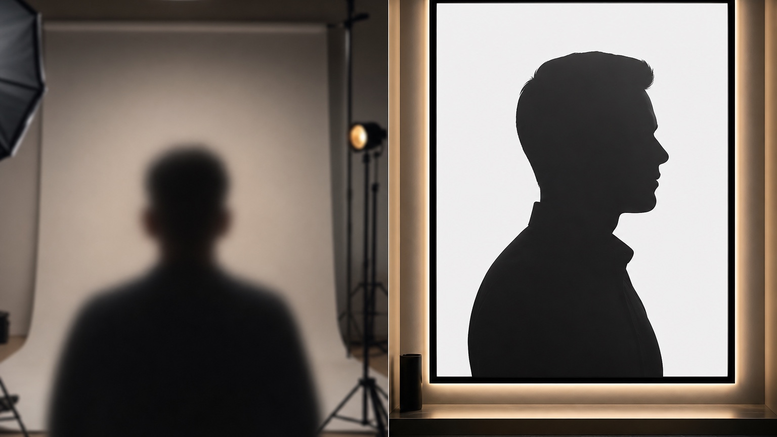 AI Profile Picture Editor for Personal Brands and Creators side-by-side content variation