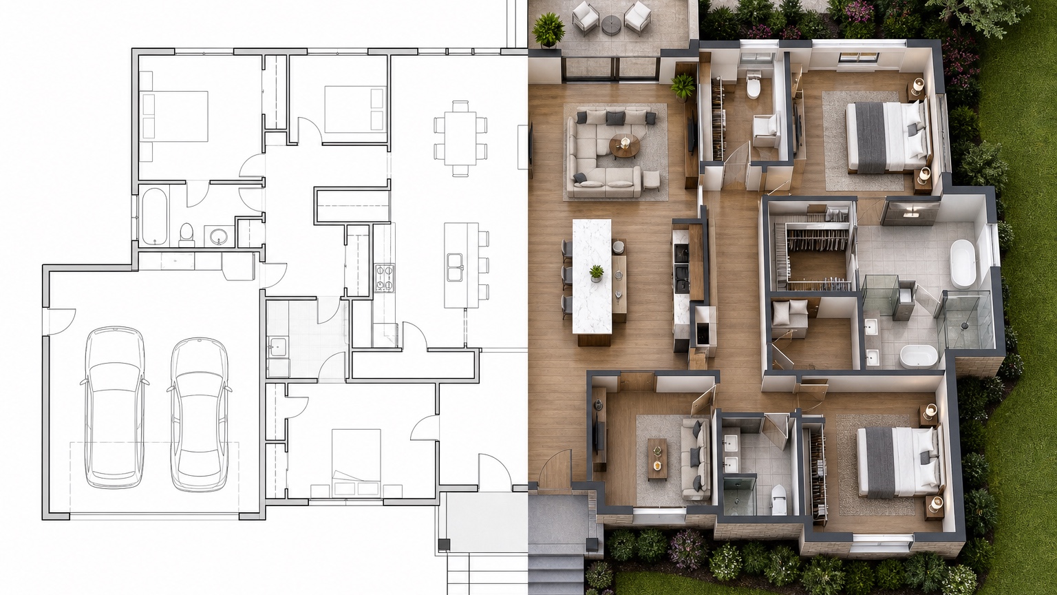 ai remodel floor plan visualizer prompt history and review board with realistic constraints