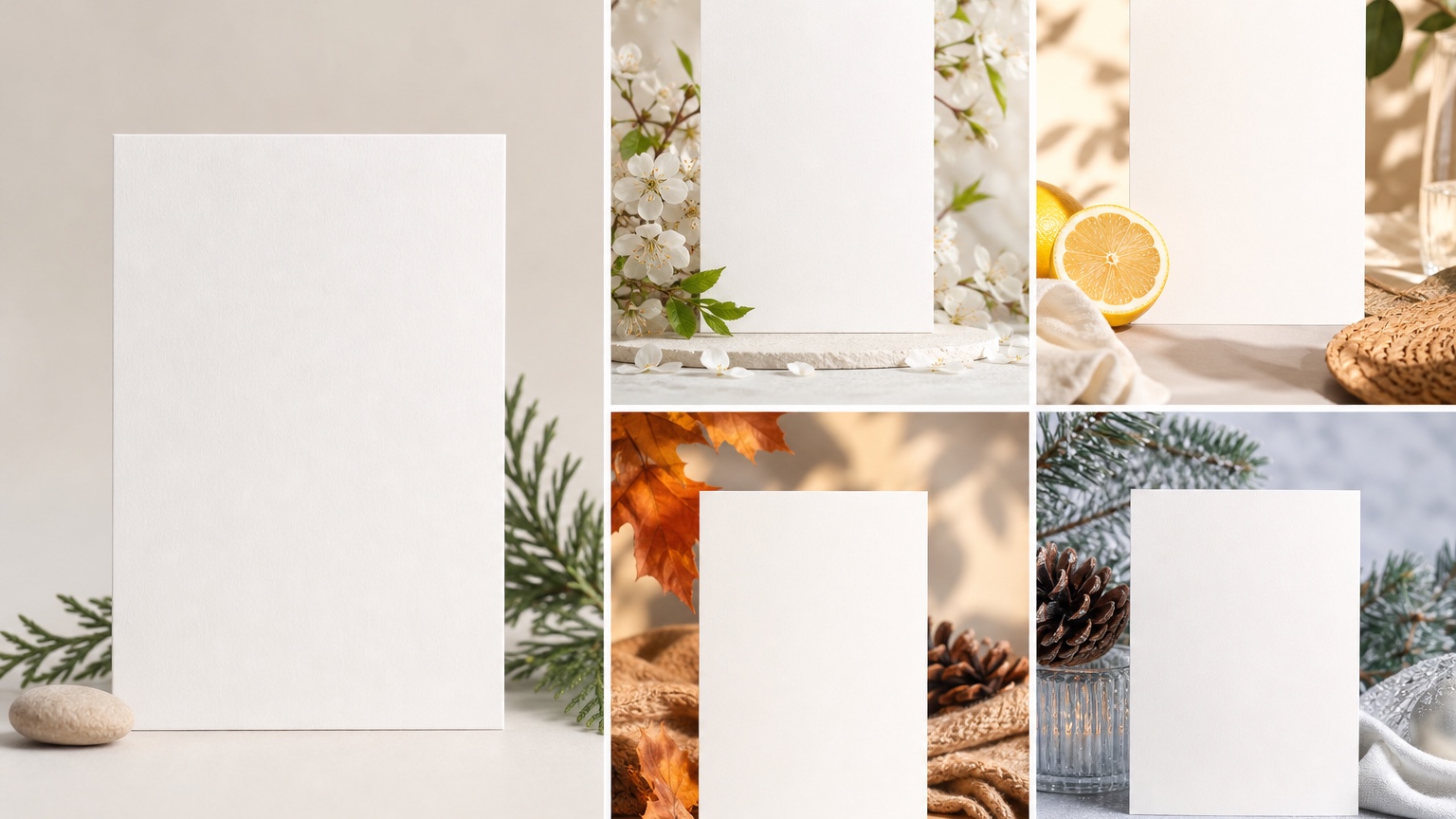 AI Seasonal Social Media Posts for Promotions and Campaigns side-by-side social variation