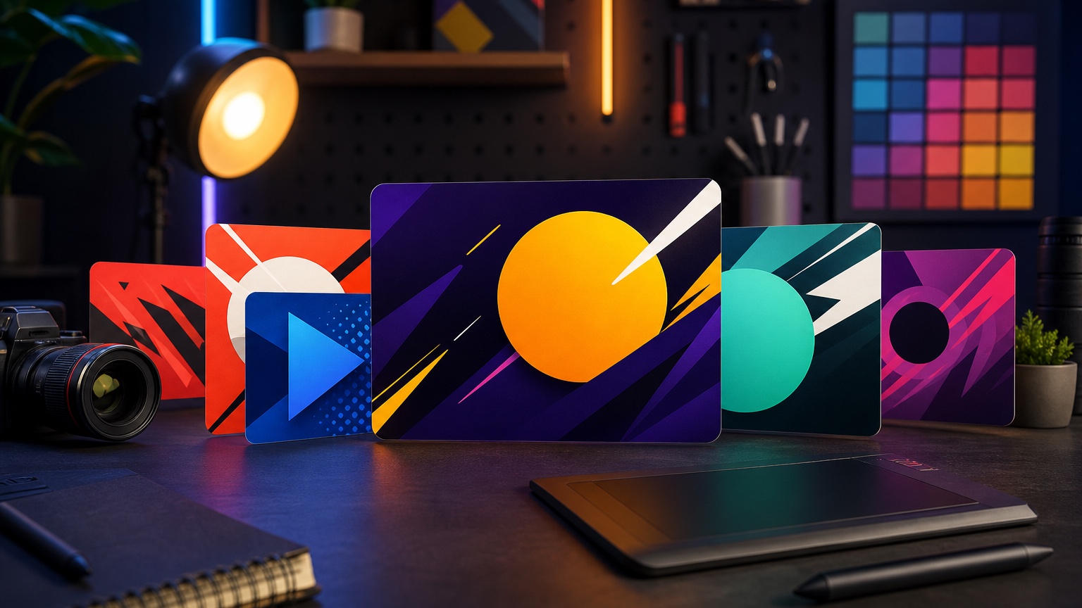 AI Thumbnail Image Generator for YouTube, TikTok, and Reels Ideas finished visual concept