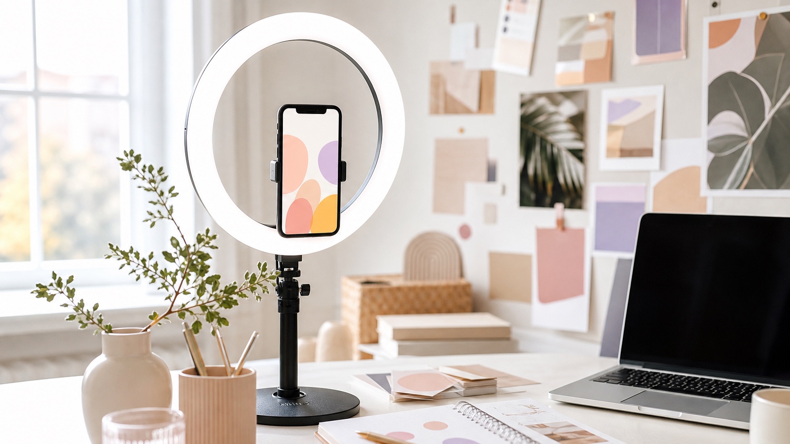 AI TikTok Photo Ideas for Profiles, Posts, and Visual Hooks finished social concept