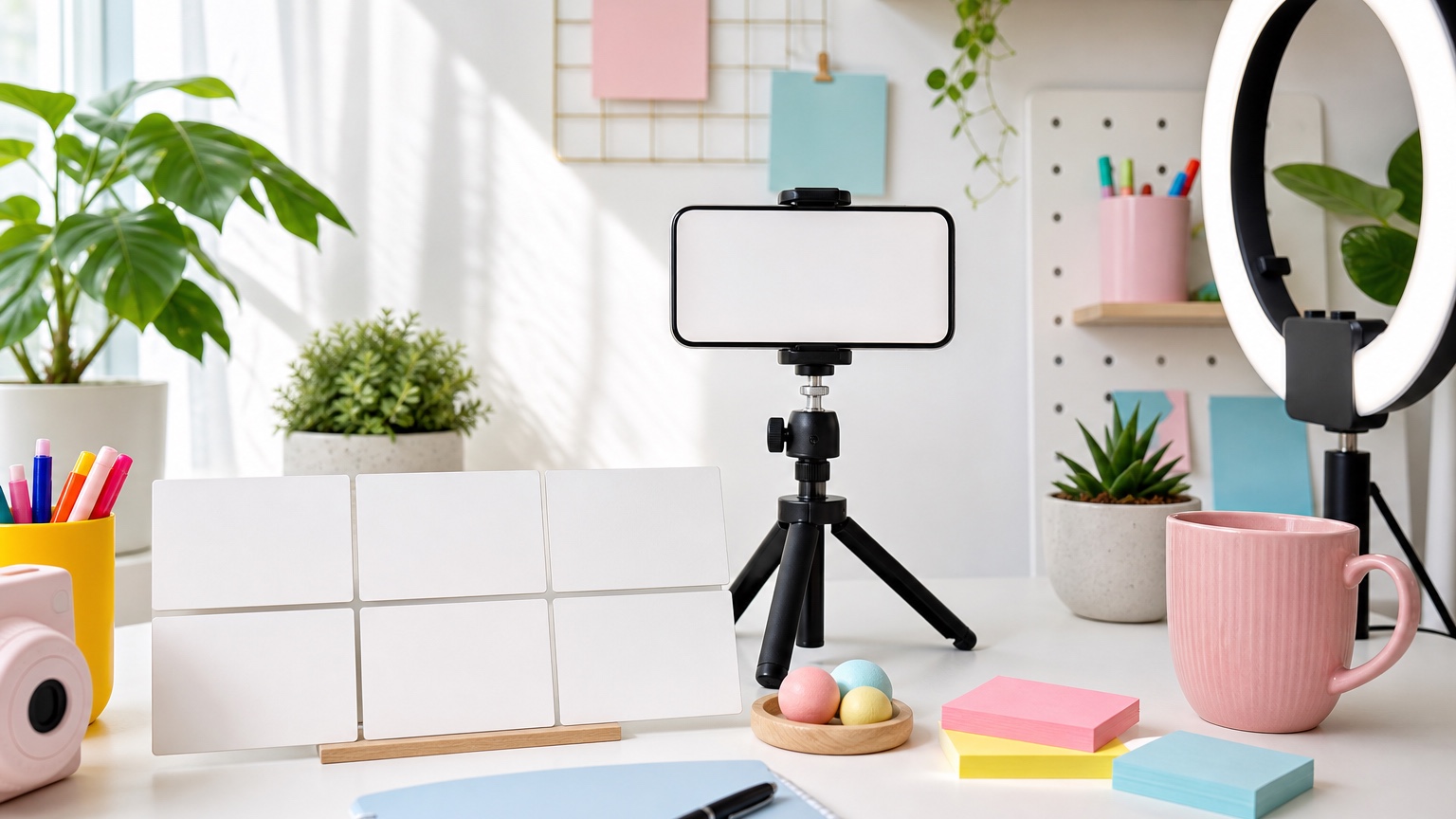 AI TikTok Photo Ideas for Profiles, Posts, and Visual Hooks split-object social comparison
