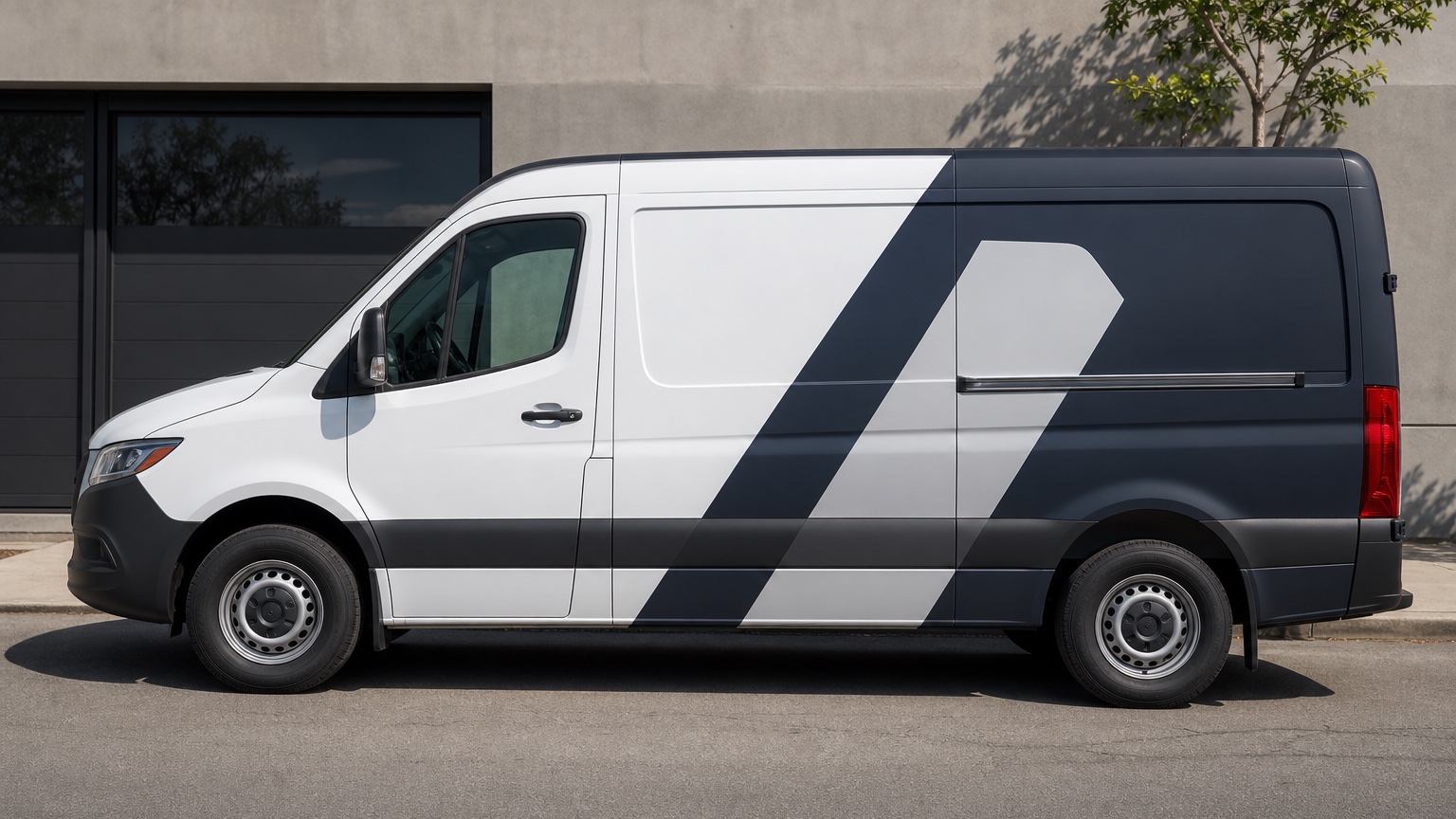 AI Van Wrap Design Ideas for Business Vehicles finished concept