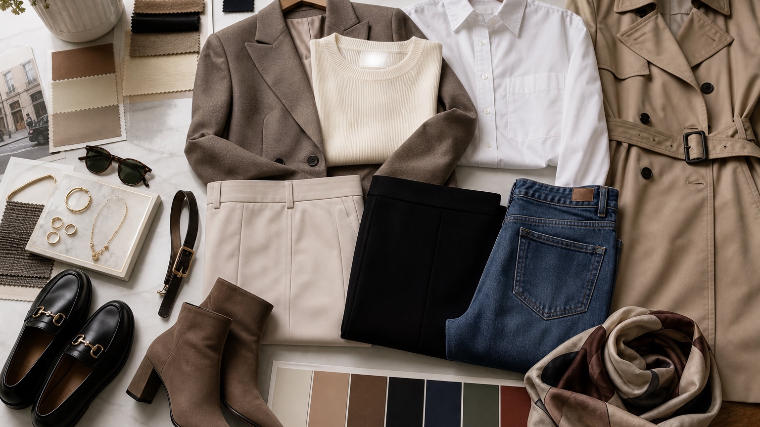 ai wardrobe visualizer detail and styling board